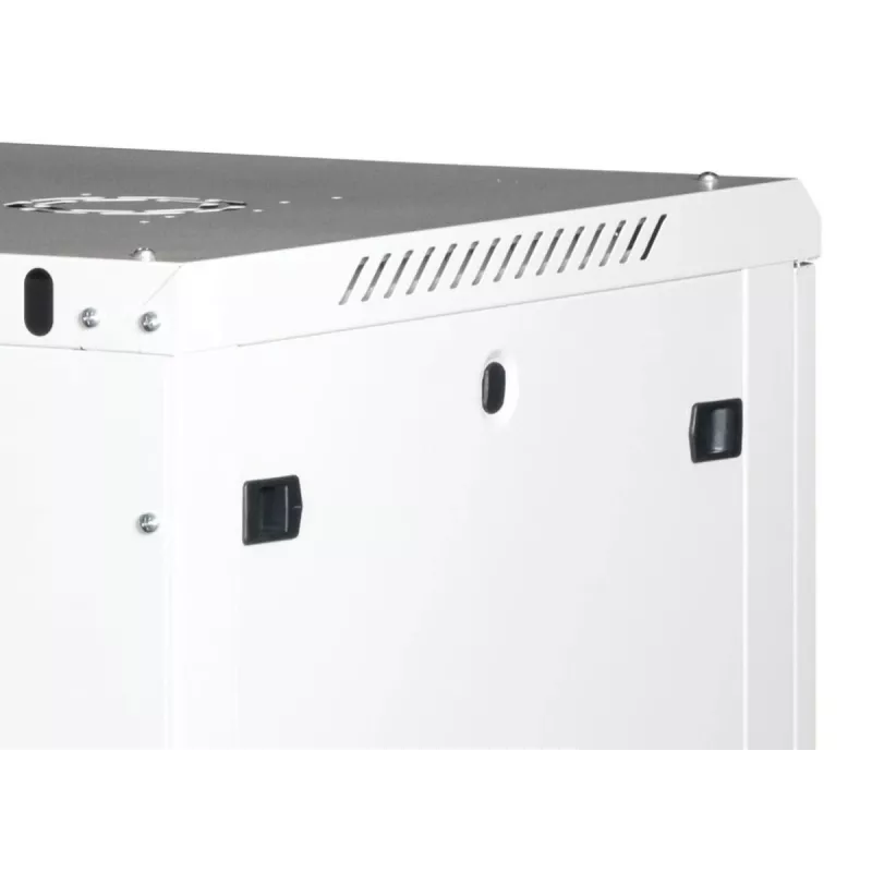 Wirewin 19-inch wandbehuizing, uit één stuk, Pro 3e generatie, Flat-Pack, 600x600mm, lichtgrijs (WCAB PS3 600X600X12U FP)
