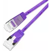 Wirewin Cat.6A 10 Gigabit Slim patchkabel U/FTP, 0,25 m, violet PKW-LIGHT-STP-K6A 0.25 VT