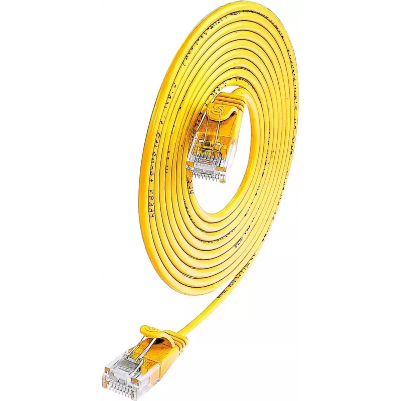 Wirewin Triotronik U/UTP Cat6 patchkabel 3m RJ-45 stekker naar stekker Gigabit Ethernet PKW-LIGHT-K6 3.0 GE