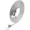 Wirewin SLIM-LS-K6A 0,15 50 Cat6A Slim Ethernet-patchkabel, 0,15m, U/FTP, grijs, 50-pack