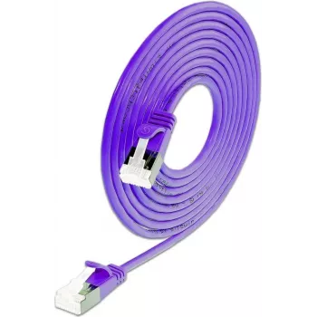 Wirewin Cat.6A 10 Gigabit Slim patchkabel U/FTP, violet, 0,5 m PKW-LIGHT-STP-K6A 0.5 VT