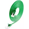 Wirewin SLIM-LS-K6A 0.15 GN 50 - Cat6a U/FTP Slim Ethernet-patchkabel, 0,15m, groen, 50-pack