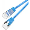 Wirewin SLIM KAT6A 10 Gigabit Light patchkabel, U/FTP, 3,8mm, blauw, 0,15m (PKW-LIGHT-STP-K6A 0.15 BL)