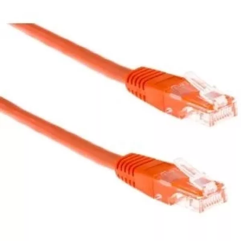 Wirewin Triotronik PKW-LIGHT-STP-K6 5.0 OR Cat6 F/FTP-patchkabel, RJ-45 stekker/stekker, 5 m, oranje