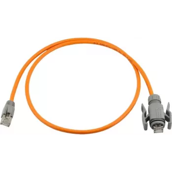 Wirewin industrieel CAT6A S/FTP-patchkabel, PUR anti-UV, IP67 RJ45, 30 m, oranje PKW-I1-SF-K6A-PUR 30.0 OR