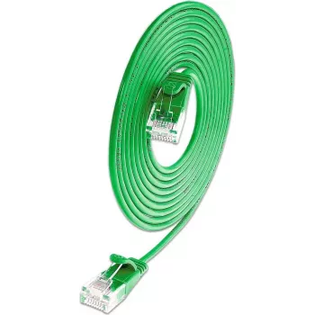 Wirewin SLIM KAT6A 10 Gigabit Light-patchkabel rond, U/UTP, Ø 3,6 mm, groen (SLIM-L-UU-K6A 1.5 GN)