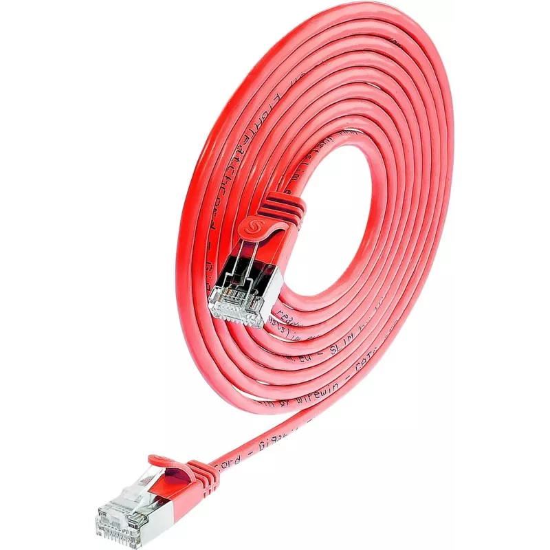Wirewin SLIM SL6 7,5 m Red Cat.6 U/FTP Slim-Light-patchkabel (PKW-LIGHT-STP-K6 7.5 RT)