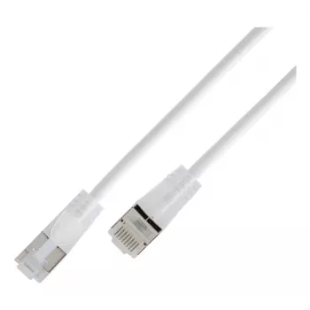 Wirewin SLIM KAT6A 10 Gigabit Light-patchkabel rond, U/UTP, Ø 3,6 mm, wit (SLIM-L-UU-K6A 7.5 WT)