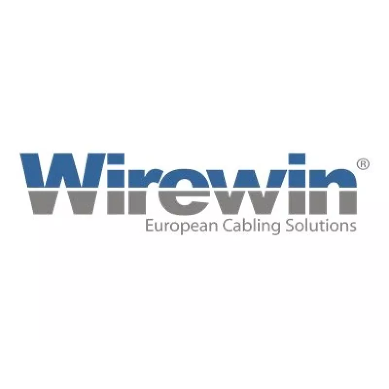 Wirewin Light-patchkabel U/FTP Cat 6a wit 0,1 m slanke ronde afgeschermde PoE flexibele dunne kabel PKW-LIGHT-STP-K6A 0.1 WS