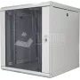 Wirewin 19-inch wandbehuizing, eendelig, 600x600mm, afneembare zijwanden (WCAB 600X600X12U)
