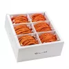 Wirewin SLIM-LS-K6A 0.5 OR 90 Cat.6A U/FTP slim patchkabel, 0,5m, oranje, 90-pack