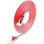 Wirewin SLIM KAT6A 10 Gigabit Light patchkabel, U/FTP, 3,8mm, rood, 0,15m PKW-LIGHT-STP-K6A 0.15 RT