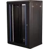 Wirewin 19 inch wandbehuizing, eendelig, Pro 3e generatie, 600x450mm, zwart (WCAB PS3 600X450X9U B)