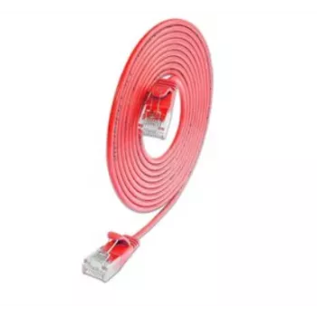Wirewin SLIM KAT6A 10 Gigabit Light patchkabel rond, U/UTP, Ø 3,6 mm, rood (SLIM-L-UU-K6A 0.1 RD)