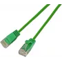 Wirewin Slim Cat.6A 10 Gigabit U/UTP-patchkabel, 5 m, groen SLIM-L-UU-K6A 5.0 GN