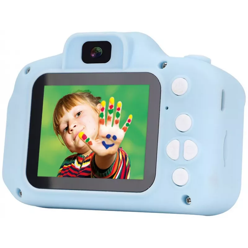 AGFAPHOTO ARKCMBL 8MP CMOS digitale camera met 8x digitale zoom, 2,7 inch LCD, Full HD-video, blauw