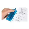 WEDO 67803 ijsblauwe zakperforator, 2-gaats, 8 vel, 6 mm