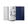 DURABLE DURAPLUS presentatiemap met transparante voordzak en schuifclip, donkerblauw, A4, capaciteit 30 bladen