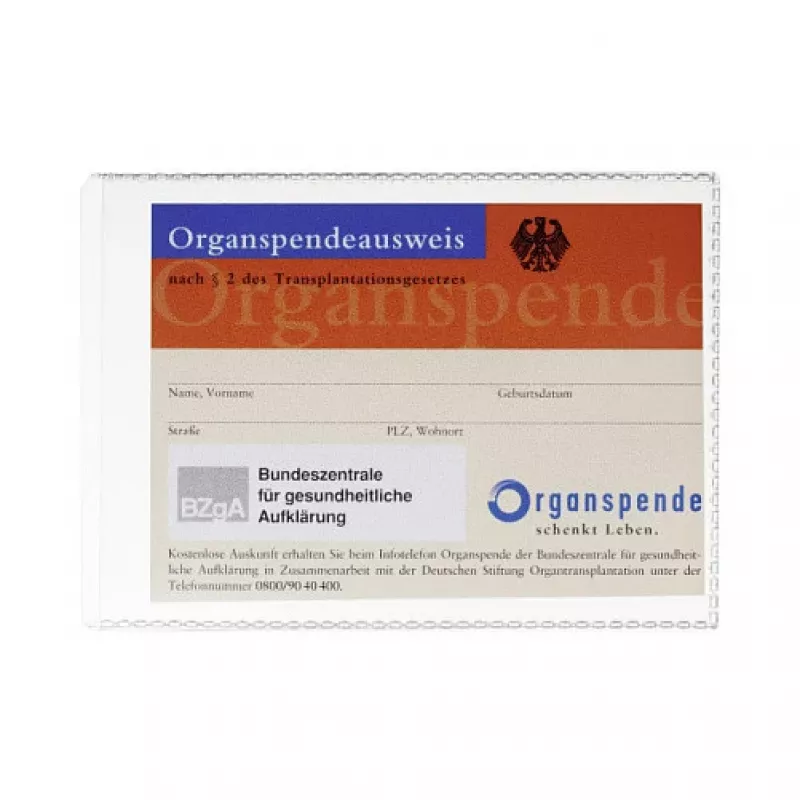 DURABLE 213419 transparante A7 documenthoezen, 105 x 74 mm, 10 stuks