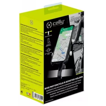 CELLY Universal Armor fietshouder voor smartphones tot 6,7 inch, zwart