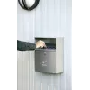 Bartscher 860001 wandasbak, roestvrij staal, zilver, afsluitbaar