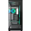 MONTECH TG3 Pc-behuizing, gehard glas x2, zwart