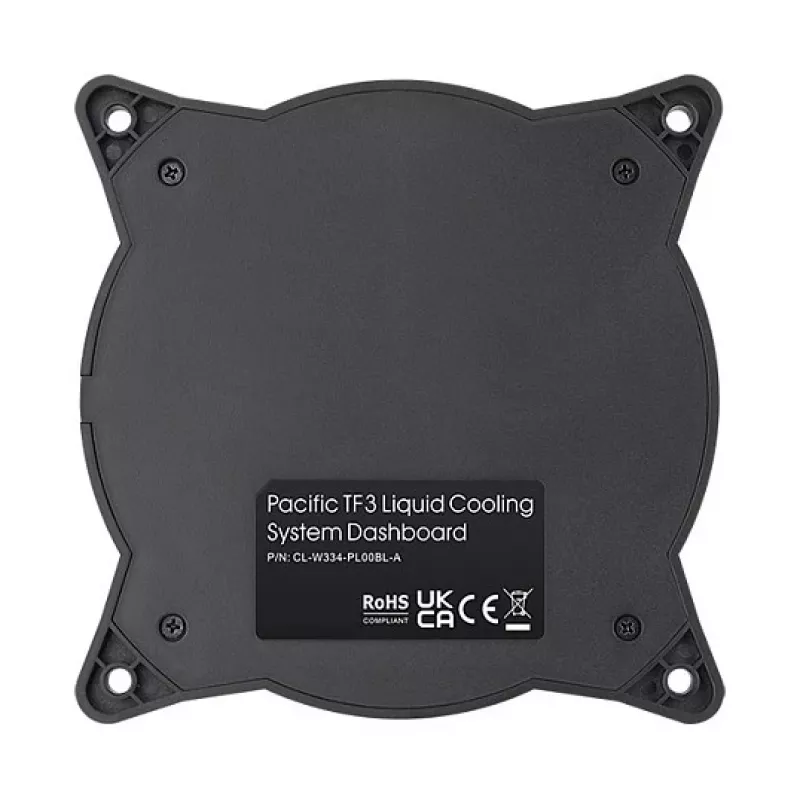 Thermaltake Pacific TF3 Liquid Cooling System dashboard zwart