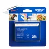 Brother TZe-231S 12mm zwarte tekst op wit gelamineerde labelband (4m)