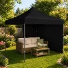 LEAN Express tuinpaviljoen horecatent zwart 3x3M