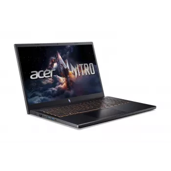 Acer Nitro V 15 AI gaming-laptop - Ryzen 7 7445HS, 16GB DDR5, 2TB+2TB NVMe SSD, 15,6 inch FHD 144Hz, RTX 3050, Windows 11 Home, Obsidian Black