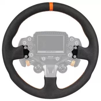 Simagic ZS-330RR Alcantara stuurwielrand, 330mm, zonder naaf