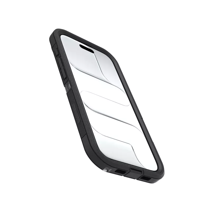OtterBox Defender Series Pro XT achterzijde hoes voor Apple iPhone 15 Pro Max - Dark Side (transparant/zwart)