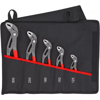 KNIPEX Cobra waterpomptangenset 5-delig in opvouwbare tas 00 19 55 S5
