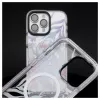 Evelatus Apple iPhone 15 Pro PC+TPU hoesje met MagSafe - individuele bloemenprint