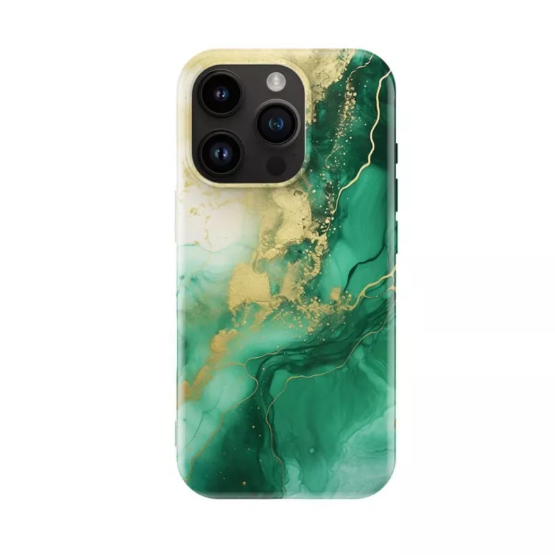 Evelatus Apple iPhone 16 Pro Max Slim hoesje met MagSafe - custom print groen