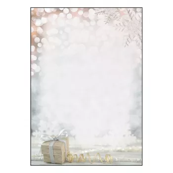SIGEL Christmas Surprise A4 90gsm fijn papier voor inkjet-, laser- en kopieerapparaten, 25 vel (DP135)