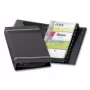 DURABLE VISIFIX 200 visitekaartjes-ringband, 200 kaarten, A-Z register, zwart 238558