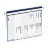 DURABLE personeelsdossier met hangrail A4 blauw 255406