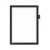 DURABLE DURAFRAME NOTE A4 magnetisch informatiemraam, zwart 499301