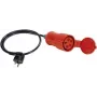 BENNING 16 A CEE-koppeling naar Schuko-stekker adapterkabel voor VDE 0701/0702 keuring (044122)