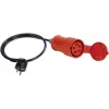 BENNING 16 A CEE-koppeling naar Schuko-stekker adapterkabel voor VDE 0701/0702 keuring (044122)