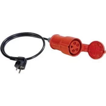BENNING 16 A CEE-koppeling naar Schuko-stekker adapterkabel voor VDE 0701/0702 keuring (044122)