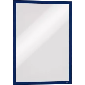 DURABLE DURAFRAME A3 zelfklevend informatiemraam, donkerblauw, 2-pack