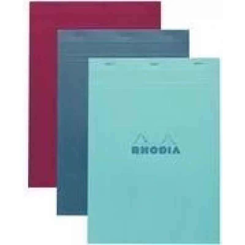 Rhodia No. 18 A4 geruit notitieboek, diverse kleuren, 5-pack 18100C