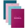 Rhodia No. 11 A7 geruit notitieboek, diverse kleuren, 80 vel, 10-pack 11295C