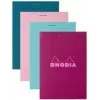 Rhodia No. 11 A7 geruit notitieboek, diverse kleuren, 80 vel, 10-pack 11295C
