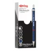 Rotring Tikky Retro mechanisch potlood 0,5 mm, blauw verchroomde sierringen 2202566