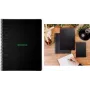 RHODIA Greenbook College Block A4+ geruit zwart gerecycled 80 vel 119932C
