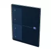 Oxford International College notitieboek A4+ geruit hardcover spiraalbinding 80 vel 400191240