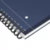 Oxford International College notitieboek A4+ geruit hardcover spiraalbinding 80 vel 400191240